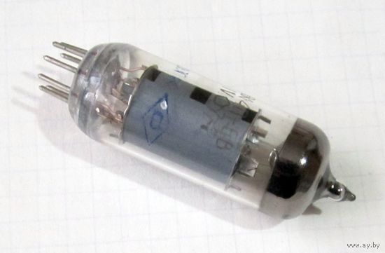 Электронная лампа 6К4П (Высокочастотный пентод с удлинённой характеристикой)