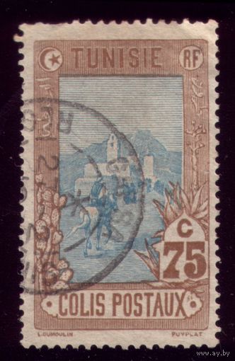 1 марка 1906 год Тунис 7 (пакетная марка)