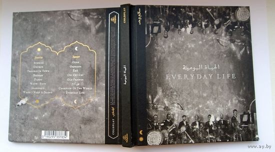 COLDPLAY - Everyday Life (digibook CD EUROPE 2019)