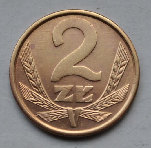 Польша, 2 злотых 1987 г.