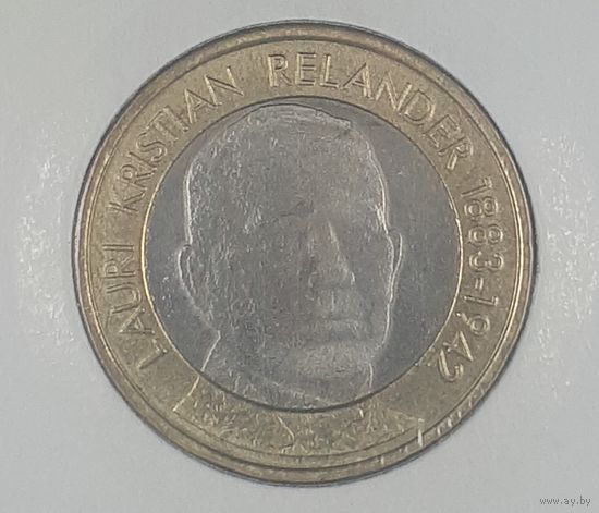Финляндия 5 евро 2016 Президенты Финляндии - Лаури Кристиан Реландер (1925-1931)