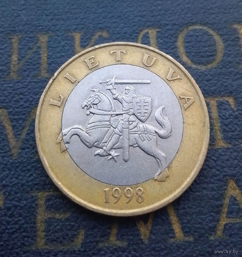 2 лита 1998 Литва #02