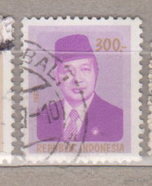Президент Сукарто Известные личности Индонезия 1981 год  лот 12