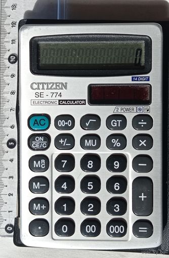 Калькулятор Citizen SR-774, исправный