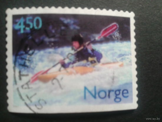 Норвегия 2001 водный туризм