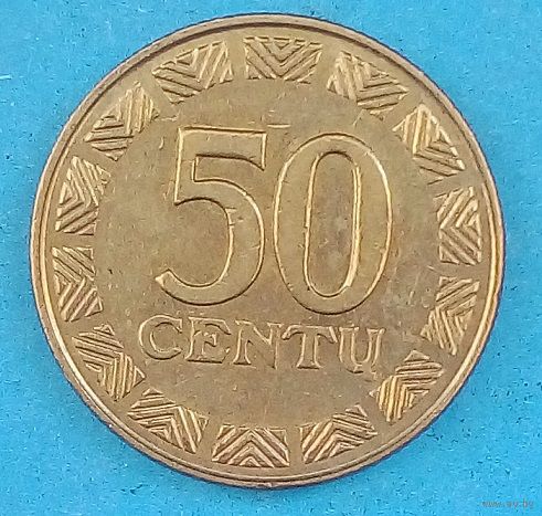 50 центов- Литва-2000