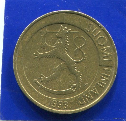 Финляндия 1 марка 1993