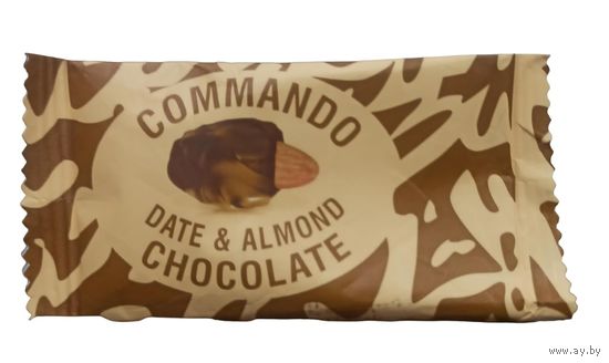 Фантик от арабской конфеты.Burj Alham Commando Chocolate.  ОАЭ. Почтой не высылаю.