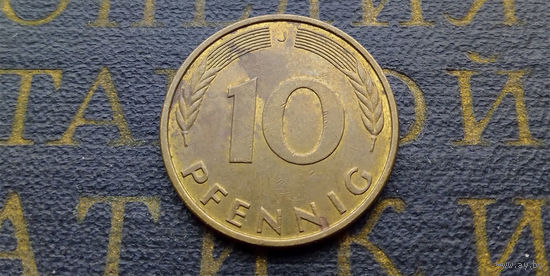 10 пфеннигов 1993 (J) Германия ФРГ #01