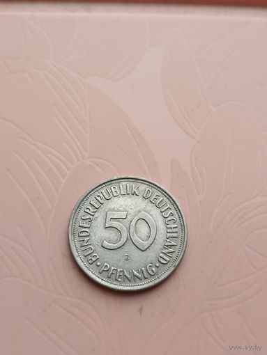 Германия 50 пфенингов 1967г(J)3