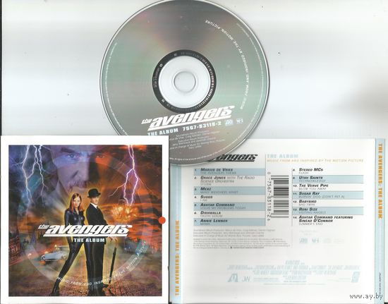 VARIOUS ARTISTS - The Avengers: The Album (Music From And Inspired By The Motion Picture)(CD EUROPE 1998)