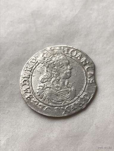 6 грошей 1662