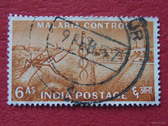 Индия. Борьба с малярией.