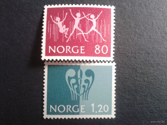 Норвегия 1972 юношеская фил. выставка полная