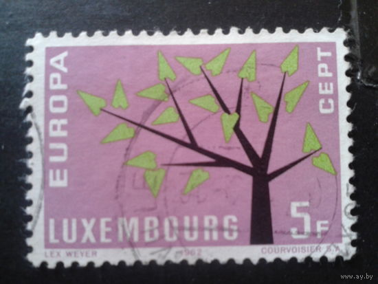 Люксембург 1962 Европа