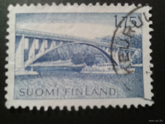 Финляндия 1963 стандарт, мост , теплоход