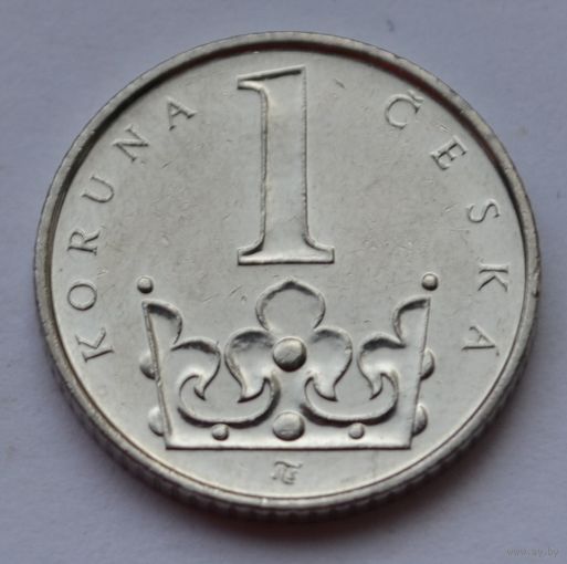 Чехия, 1 крона 2007 г.