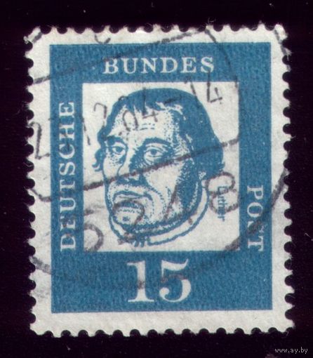1 марка 1961 год ФРГ Мартин Лютер 351