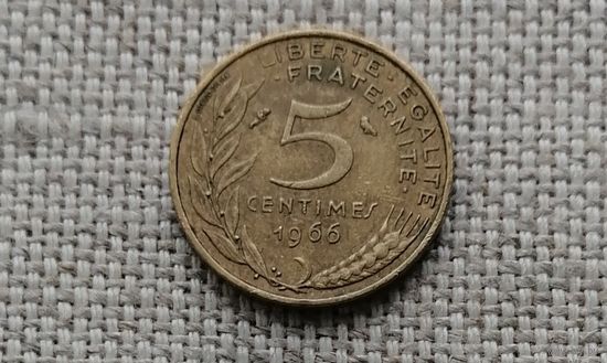 Франция 5 сантимов 1966