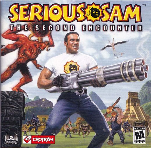 Serious Sam - The Second Encounter - Croteam - Made In USA - Фирменный диск!