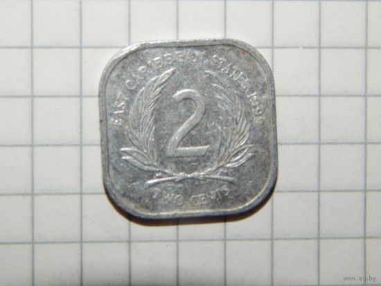 Карибские острова 2 цента 1999