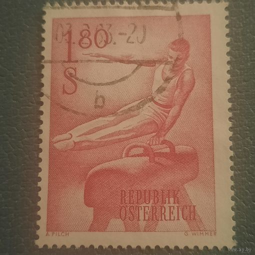 Австрия 1963. Спорт. Гимнастика