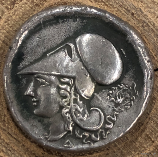 Греция Коринф статер монета (300 до н.э.) Пегас и Афина 7,75гр.21мм.