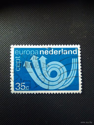Нидерланды. Европа септ. 1973г. гашеная