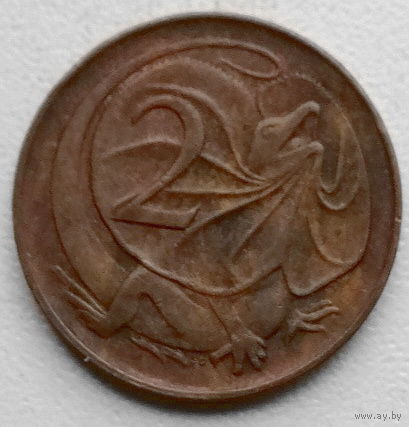 Австралия 2 цент 1966 2