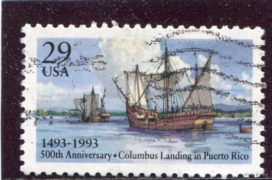 США. 500 лет прибытия Х.Колумба в Америку