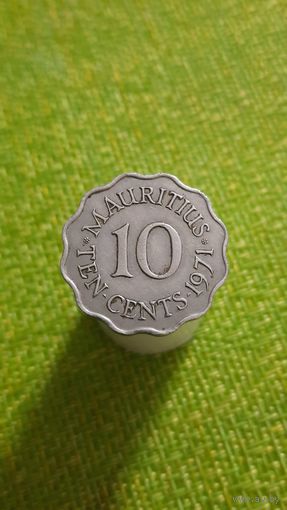 Маврикий 10 цент 1971 г