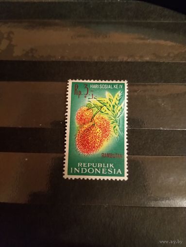 1961 Индонезия флора фрукты чистая клей лёгкая наклейка концовка серии(3-10)