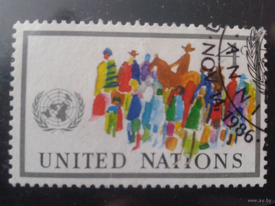 ООН Нью-Йорк 1976 Стандарт, люди