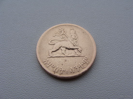 Эфиопия. 5 центов 1944 год KM#33  "Хайле Селассие"