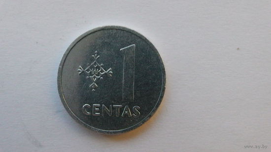 Литва, 1 цент 1991