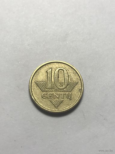 10 центов 2007 Литва