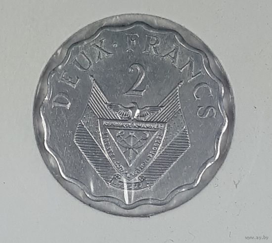 Руанда 2 франка 1970 ФАО
