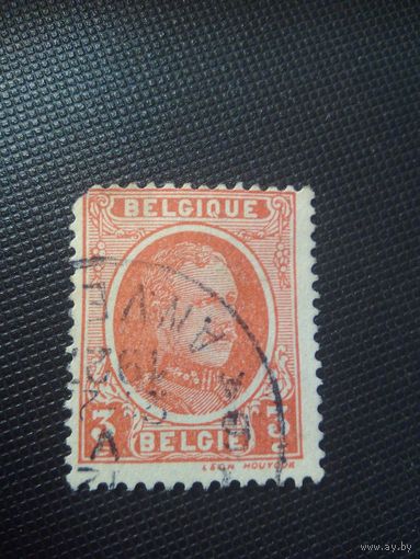 Бельгия. Стандарт. 1922г. гашеная