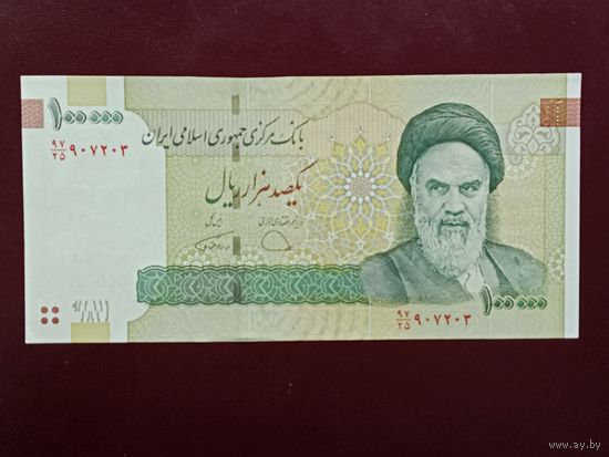 Иран 100000 риалов 2019 UNC