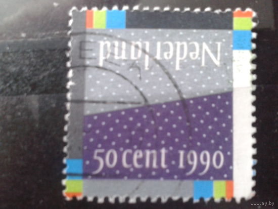 Нидерланды 1990 Новогодняя марка