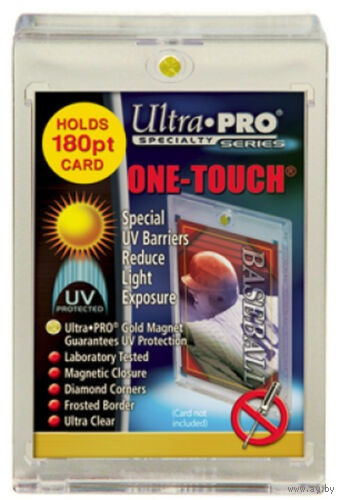 Магнитный Холдер - "One Touch 180 pt" - Для Хранения Карточек - Толщиной до 4,57 мм - Новый в Упаковке.