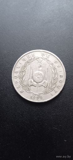 Джибути 50 франков 1999 г.