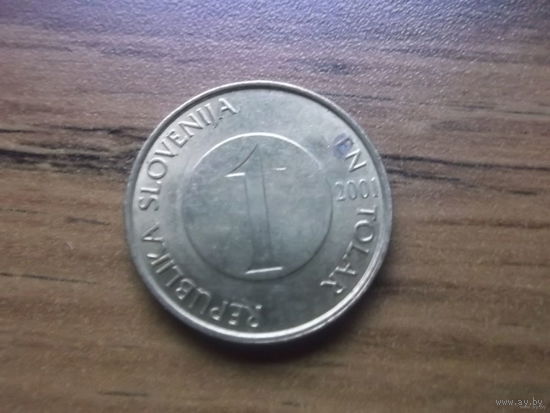 Словения 1 толлар 2001