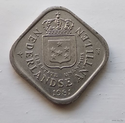 Нидерландские Антильские острова 5 центов, 1981 1-2-2