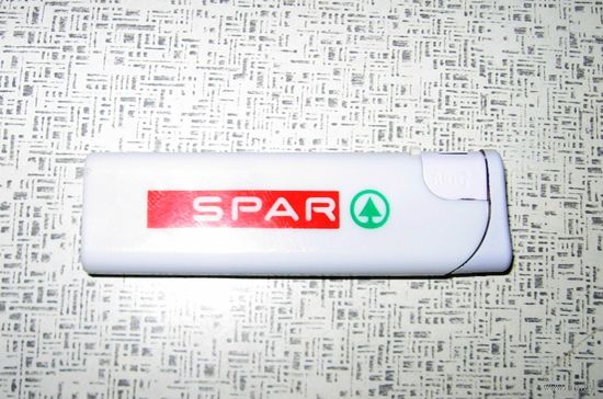 Зажигалка с логотипом торговой сети SPAR