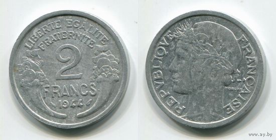 Франция. 2 франка (1944) - 2