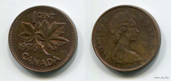Канада. 1 цент (1976, XF)