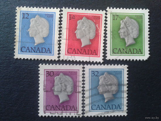 Канада 1977-1983 королева Елизавета 2