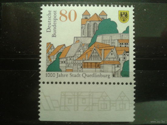 Германия 1994 1000 лет городу, герб** Михель-1,3 евро