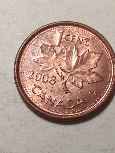 1 цент Канада 2008